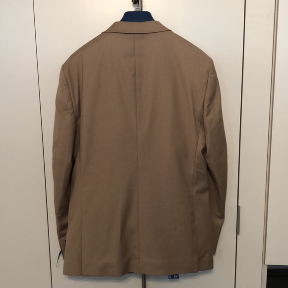 NEW Sean Alexander Mens 3 - Piece suit 42r - flax tan slim fit - Picture 4 of 5